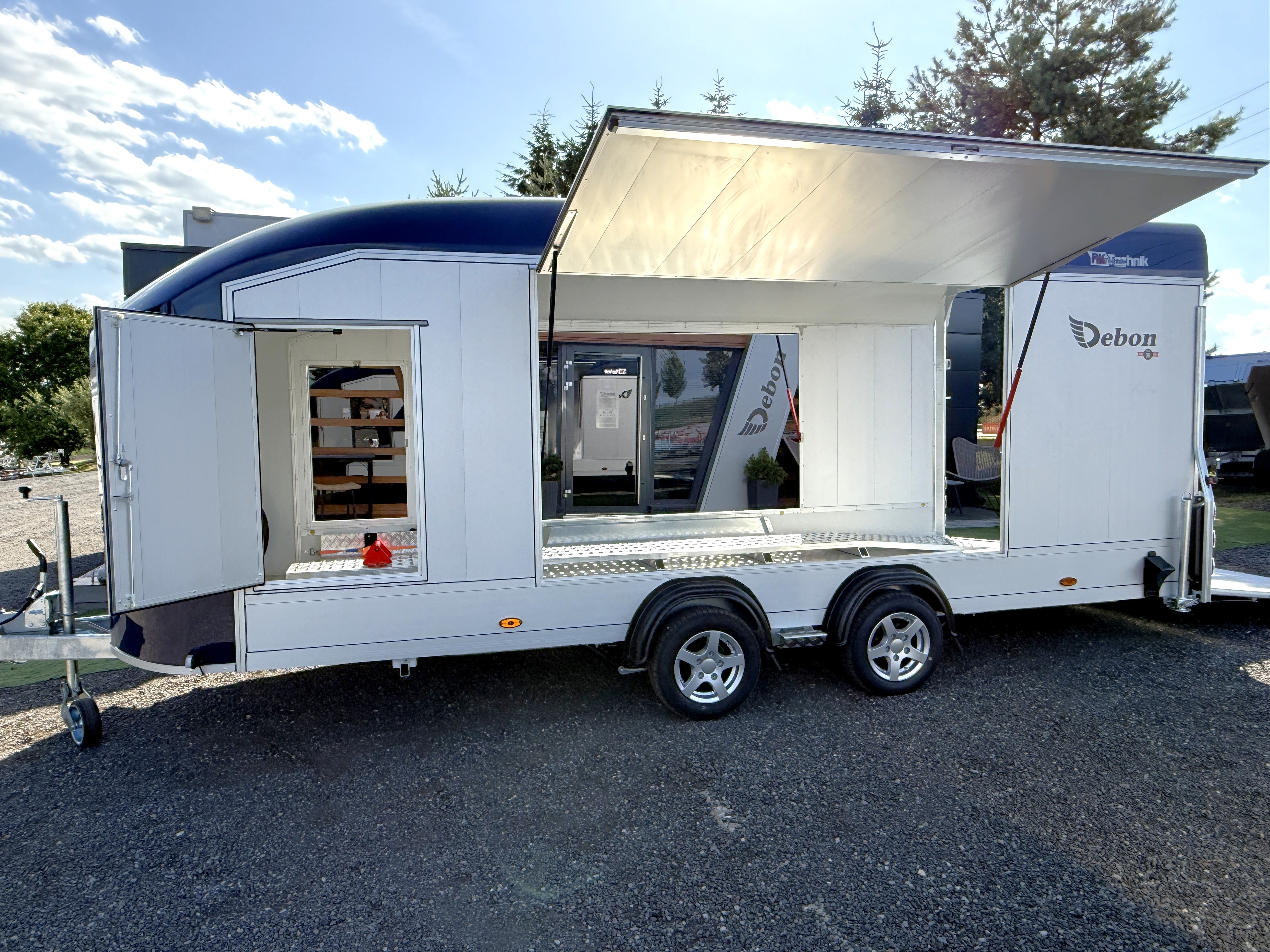 Autopřepravník Debon C2000 modrý 9